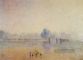 den Serpentinen Hyde Park Nebeleffekt 1890 Camille Pissarro